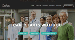 Desktop Screenshot of firstcarenj.com